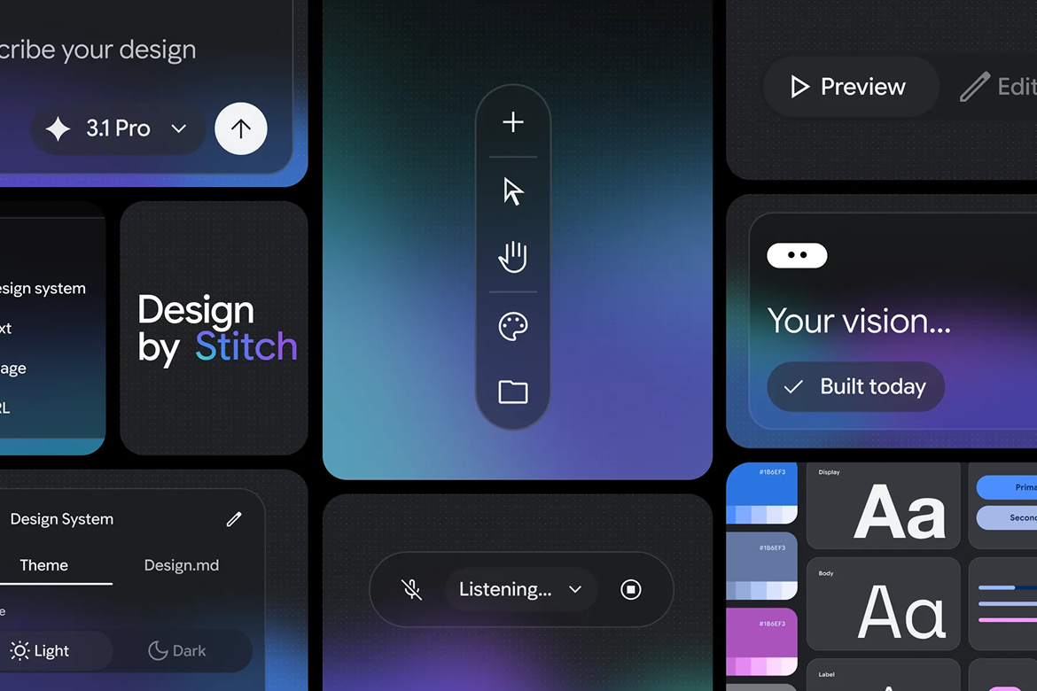 Google Expands Stitch Into AI Design Platform