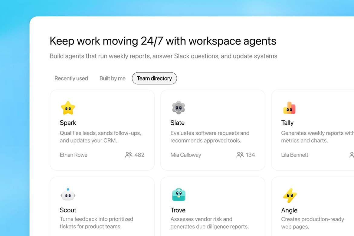 OpenAI Launches Workspace Agents in ChatGPT for Business Teams