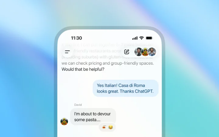 OpenAI Rolls Out Pilot Group Chat Feature for ChatGPT
