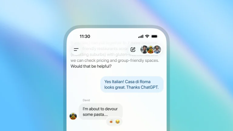 OpenAI Rolls Out Pilot Group Chat Feature for ChatGPT