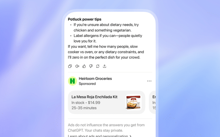 OpenAI Begins Testing Ads Inside ChatGPT