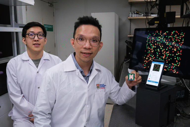 NTU Singapore Develops AI-Powered Biochip for Rapid Disease Detection