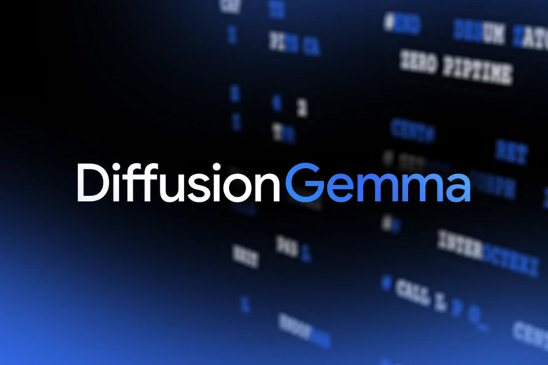 Google Releases DiffusionGemma, an Open Model for Faster Text Generation