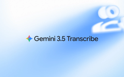Google Launches Gemini 3.5 Transcribe, a Smarter Speech-to-Text Model