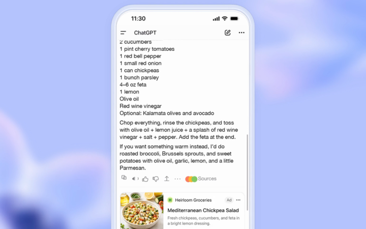 ChatGPT Ads Hits $1 Billion Run Rate in Under 200 Days