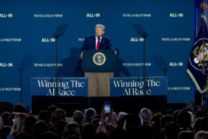 Trump Rejects Slower AI Development, Citing Competition with China