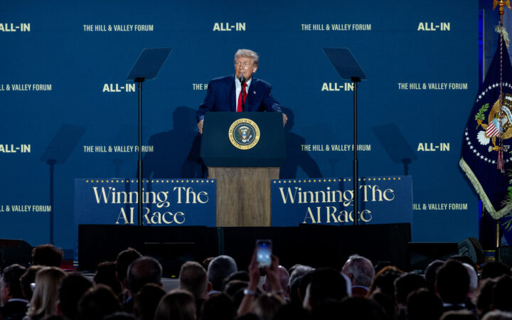 Trump Rejects Slower AI Development, Citing Competition with China