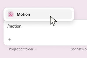 Claude Adds Live Dashboards and Editable Animations With Motion