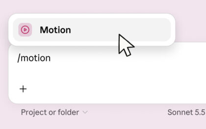Claude Adds Live Dashboards and Editable Animations With Motion