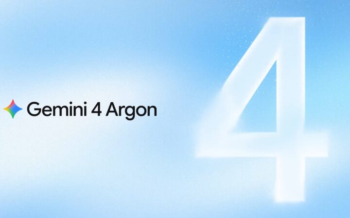 Official Google Gemini 4 Argon launch artwork