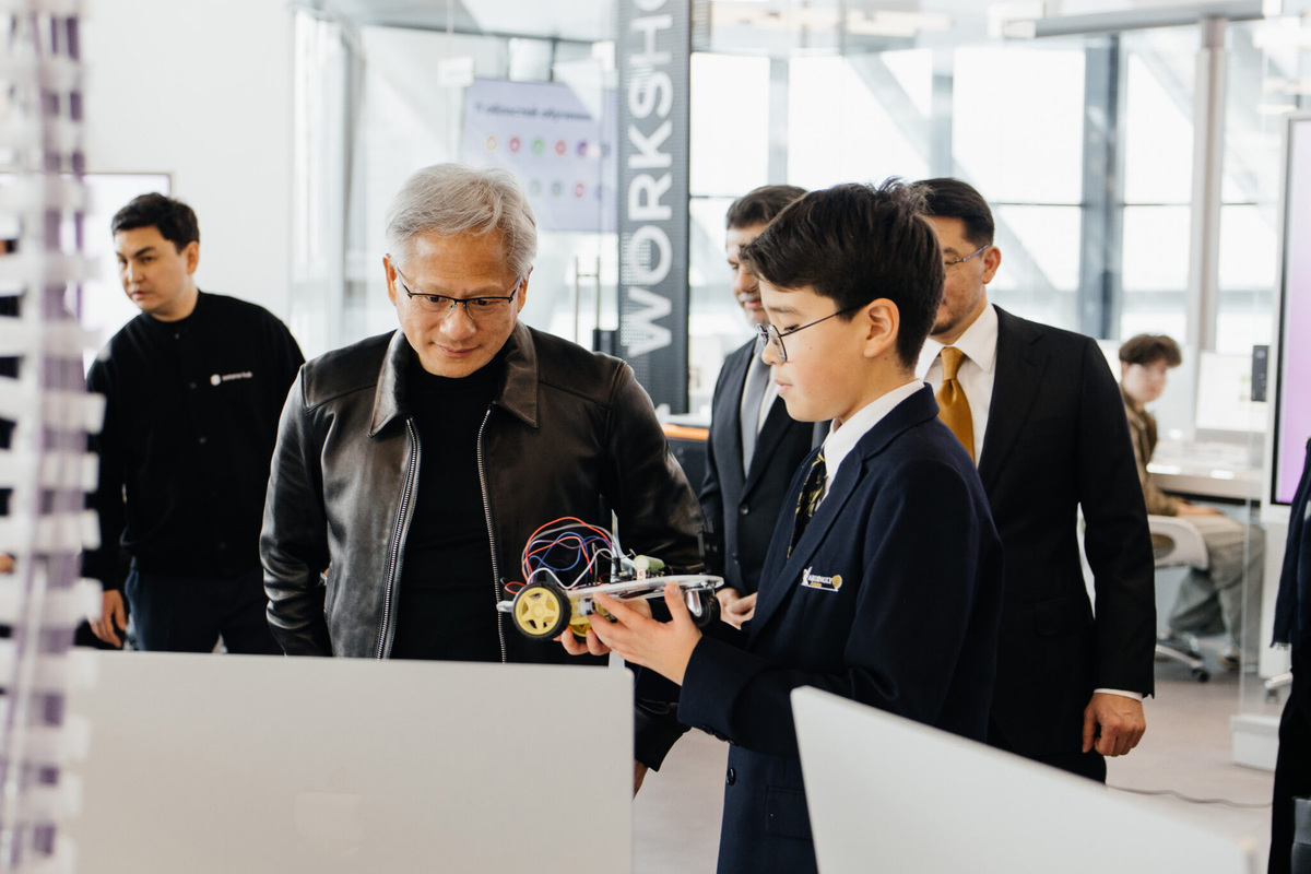 Jensen Huang Backs Kazakhstan’s Physical AI Ambitions for Mining and Agriculture